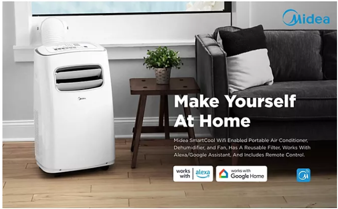 Midea 3-in-1 10000BTU Smart Portable AC - Gallery 17