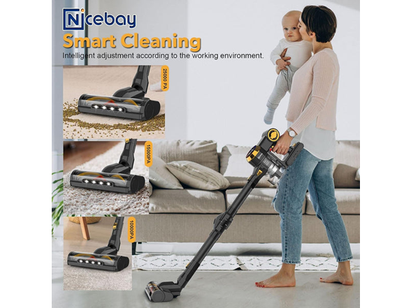 Nicebay 4 in 1 Lightweight Cordless Vacuum
