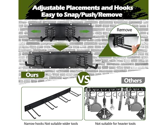 48" Garage Tool Organizer 600lbs
