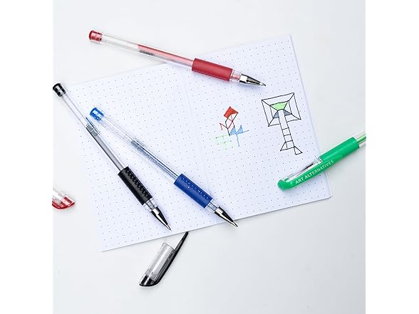 Art Alternatives Gel Pen, Metallic Silver