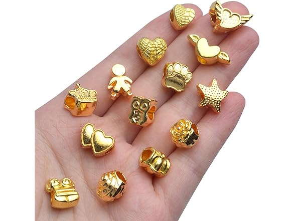 Jdesun Golden Spacer Beads
