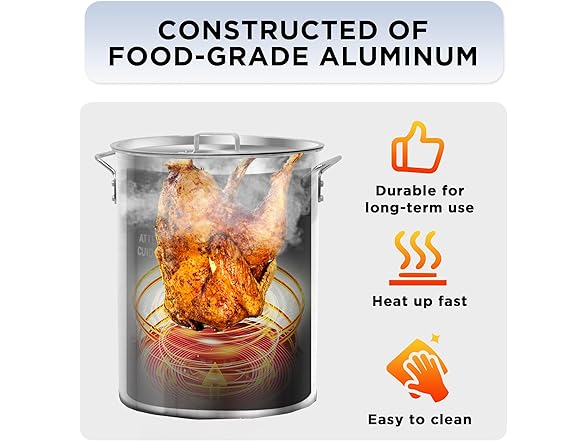 Red Mountain Valley Camping 30 Qt Deep Fryer