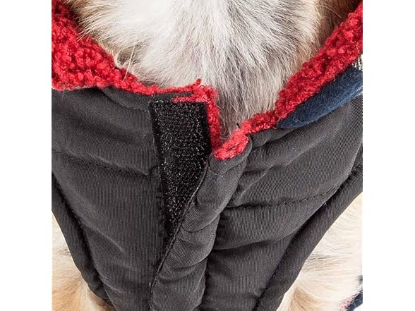 Pet Life ® Allegiance Plaid Dog Coat