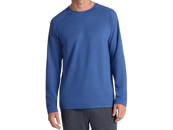 Gaiam Mens Flow State LS Crewneck Top