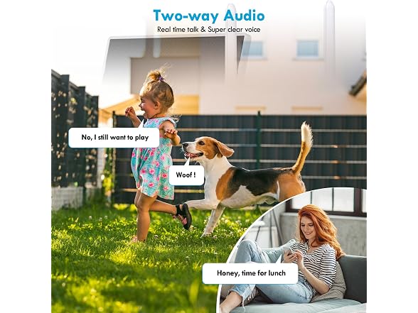 Poyasilon 2-Pack Outdoor Solar Security Camera