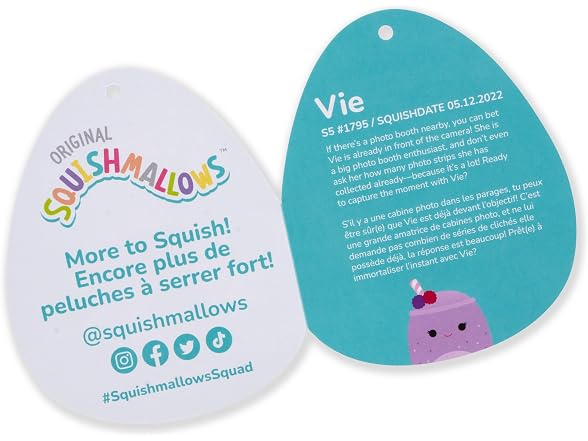 Squishmallows Original 5-Inch Vie Berry Smoothie