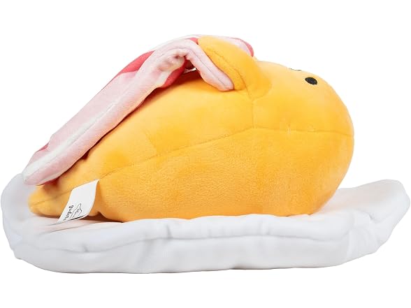 8” Gudetama Squishy Plush with a Bacon Blanket