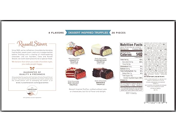 Russell Stover Dessert Truffle Gift Box