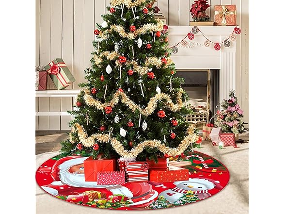 BantboxBie Christmas Tree Skirt 36 Inch
