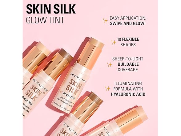 Revolution Beauty London Revolution, Skin Silk Glow Tin