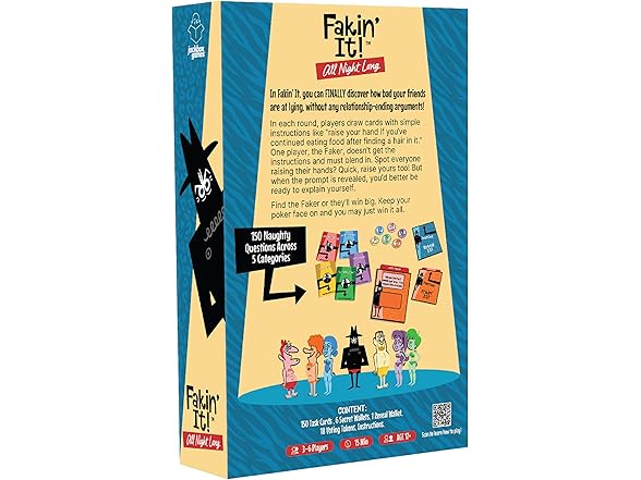 Wilder JACKBOX Games Fakin’ It All Night Long