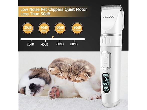 HOLDOG Dog Clippers Professional Heavy Duty