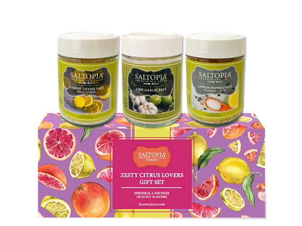 (3pk) Infused Sea Salts Gift Set- Your Choice