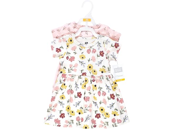 Hudson Baby Girls Baby Cotton Dresses