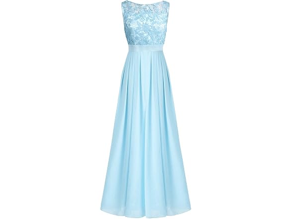 YiZYiF Women (8) Crochet Lace Wedding Formal Dress