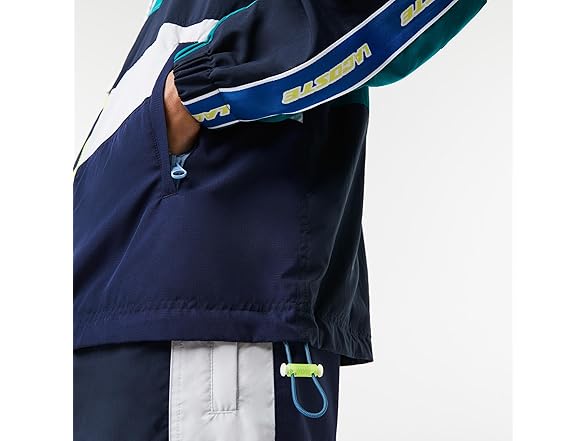 Lacoste Unisex Holiday Patchwork Jacket (S)