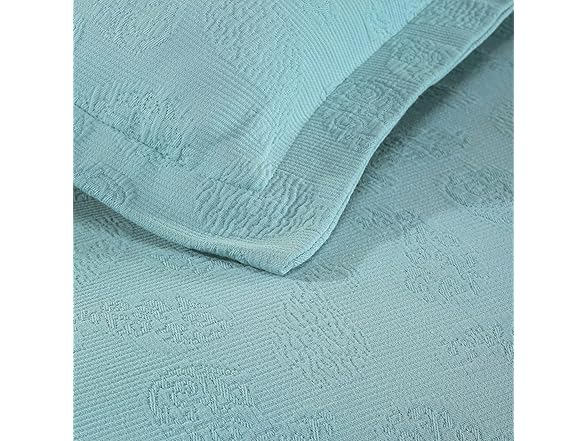 Superior Cotton Paisley Decorative Bedspread Quit Coverlet Set