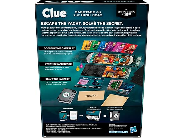 Hasbro Gaming Clue Board Game 