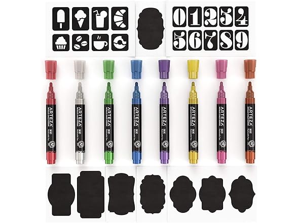 ARTEZA Erasable Liquid Chalk Markers