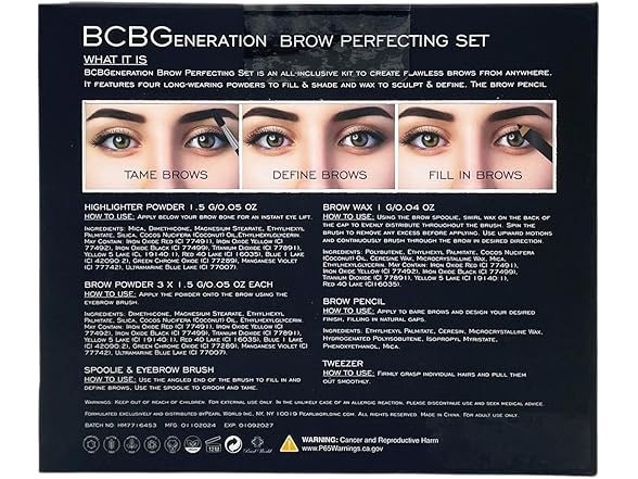 Brow Perfecting Set 6 pcs
