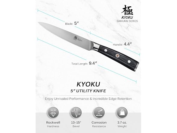 KYOKU 5" Kitchen Utility Knife