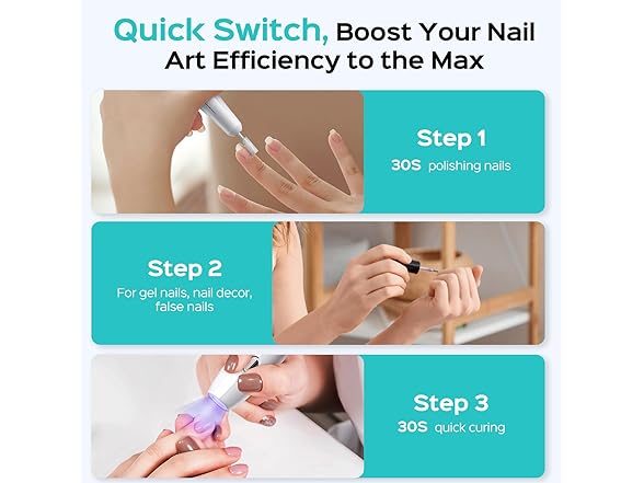 COSLUS C41 Cordless Electric Nail Drill