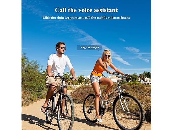 Blackview 5.3 Bluetooth Smart Sunglasses with Open Ear Speaker
