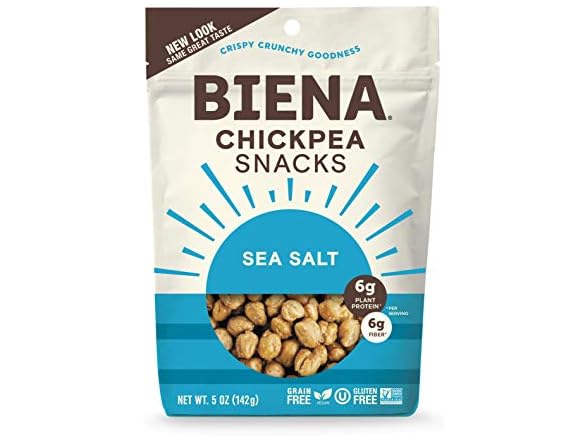 BIENA Chickpea Snacks Sea Salt