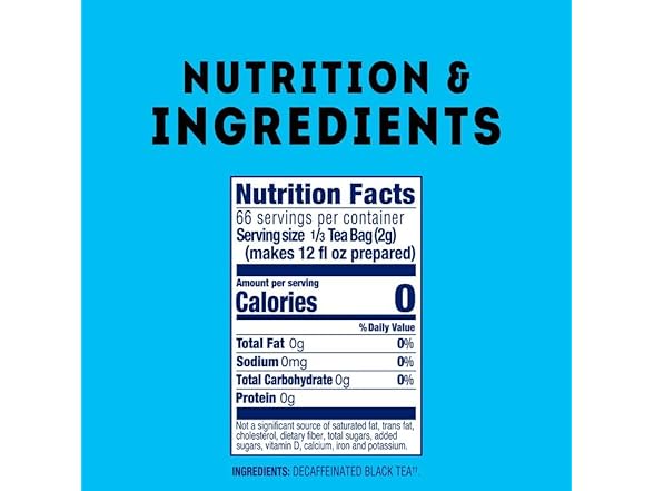 Lipton Cold Brew Decaf Tea 22ct