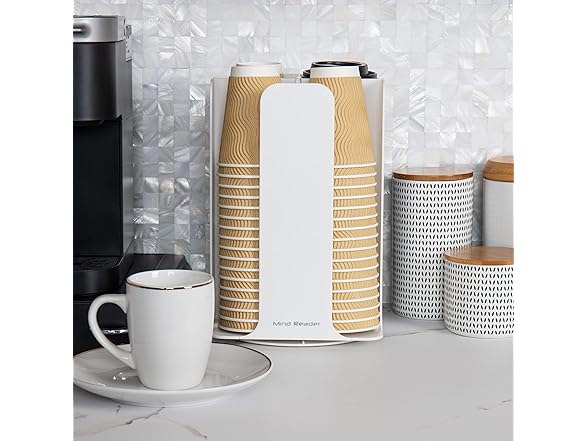 Mind Reader Cup and Lid Carousel