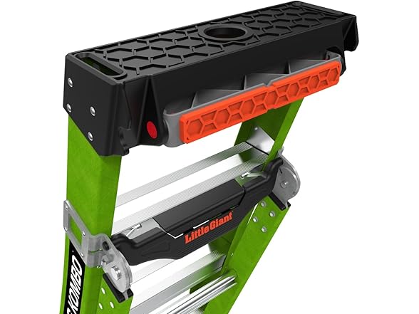 Little Giant Ladder 13905-001 King Kombo 3-in-1, 5 Ft