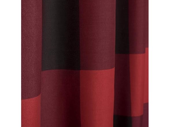 Buffalo Check Shower Curtain 12pk