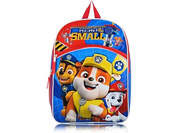 Boys Paw Patrol Backpack