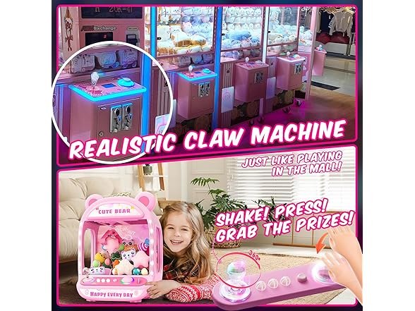 Skirfy claw machine for kids