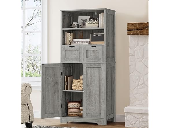 TEENFON Tall Storage Cabinet