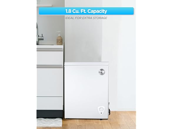 Commercial Cool 1.8 Cu. Ft. Compact Chest Freezer
