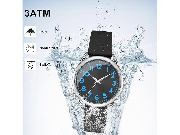 Bisley 35MM Silicone Strap Watch