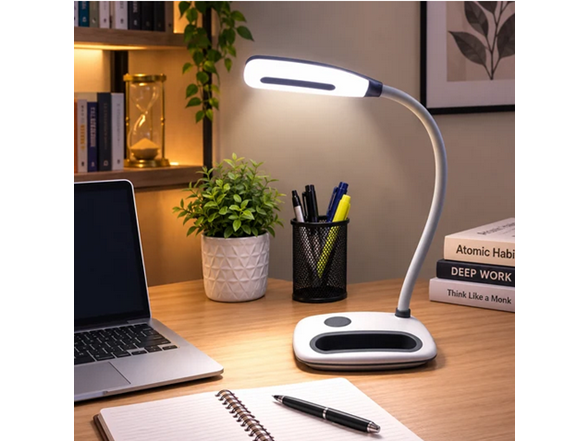 One Touch 20 LED Desk Lamp with USB