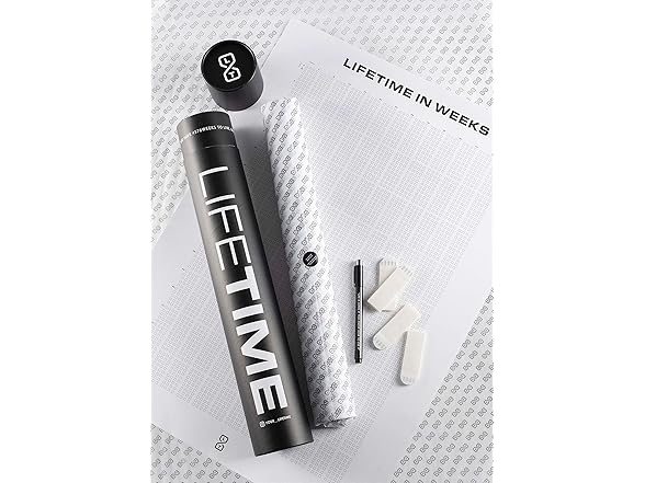 LifeTime 4000 Weeks Wall Calendar