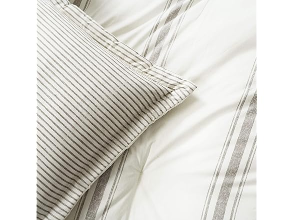 Lush Decor Stripe Cotton Comforter Set, King