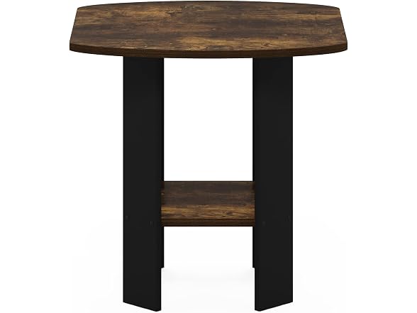 Furinno SIMPLE DESIGN Side Table, 2-Tier