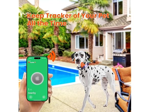 ILFINDYOU Dog Collar with Airtag Holder