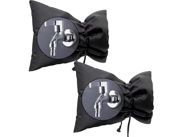 SPOTJINNYUU 2 pcs Faucet Cover for Winter, Upgraded