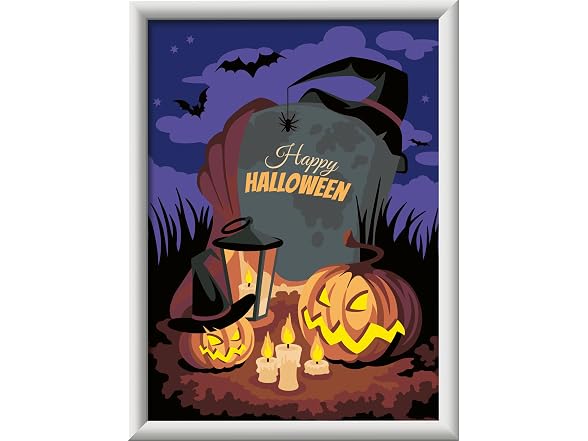 Ravensburger CreArt Halloween Paint by Numbers Kit for Kid