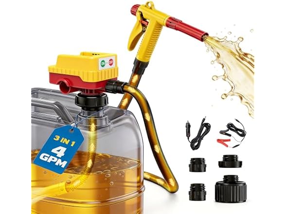 JEXTRAL Cordless Fuel Transfer Pump