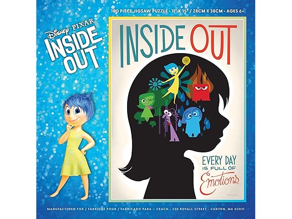 Disney Pixar Inside Out 100 Piece Jigsaw Puzzle
