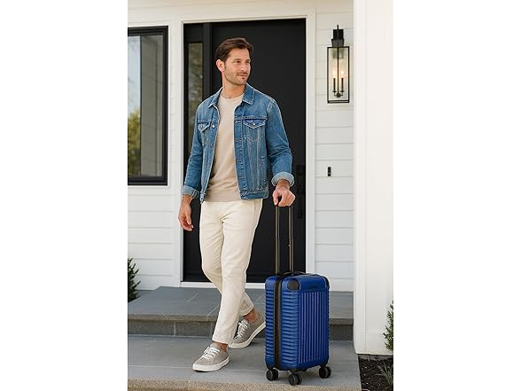 World Traveler Dejuno Abrams 20-Inch Carry-On