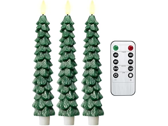 Christmas tree LED Flameless Candles