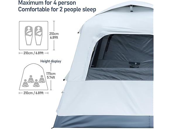 Fseoot Outdoor Automatic Inflatable Tent