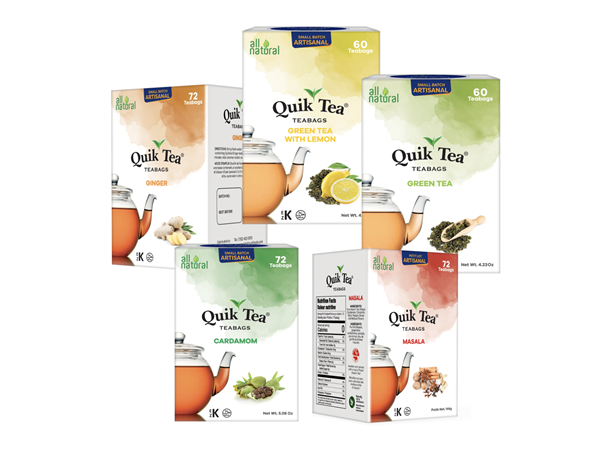(10pk) QuikTea Value Pack Tea Bags Variety - Image 3